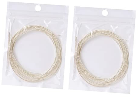 HEMOTON 2taschen Akustische Gitarrensaite Ersatz Kabel Seil Für Akustikgitarre Mit Phosphor String Zarte Gitarre Saiten Für Anfänger Üben