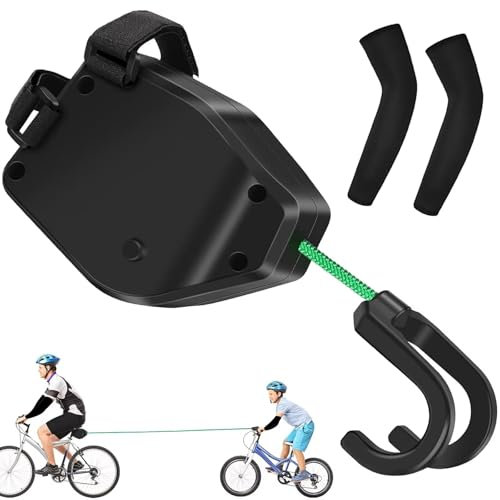 YEXATI Corde de Remorquage de Vélo Rétractable - Système de Remorquage Vélo Rétractable, Corde de Traction de Bicyclette, Ceinture de Traction de Bicyclette, Barre de Remorquage Velo