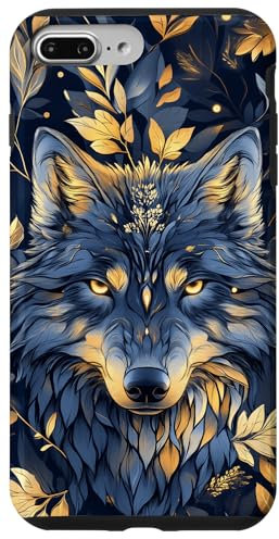 iPhone 7 Plus/8 Plus Wolf Howling Moon Case