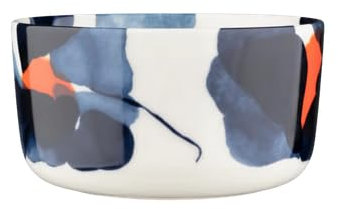 Marimekko Oiva/Valssi Bowl 5 dl, White, Blue, orange