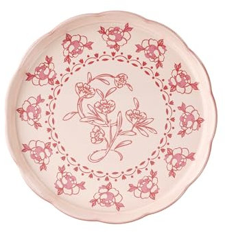 Guzzini - Set Tortiera in melamina Josephine 'Table Decor' (Rosa Polvere)