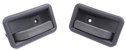 EDP1442 Ouvre-poignée de porte intérieure avant ou arrière gauche droite Gris compatible avec Renault 19 Phase 2 1992-2000 Clio MK1 1990-1999 7700813585 7700813586