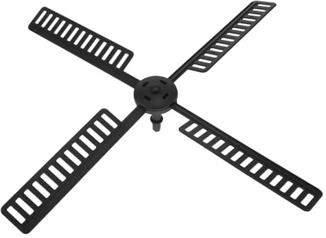 Gatuida Outdoor Windmill Parts Plastic Garden Windmill Weatherproof Decorative Accessories