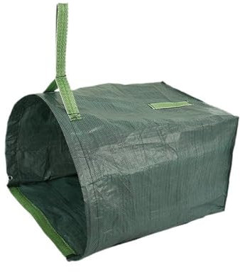 LYVQZPWLRGarten Müllsäcke, Gartenabfallsäcke, strapazierfähiger Unkrautsammelsack, Gartenlaub-Blumen-Tonne, Laubsack, Müll, einfache Laubhandtasche, Sack, Sacksammlung.