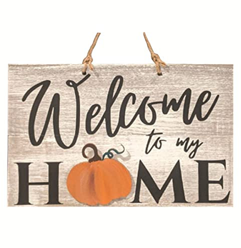 JECOMPRIS Cartello Halloween Sospeso Decorazione per Ingresso Resistente e Leggero per Attività Commerciali Atmosfera Festiva