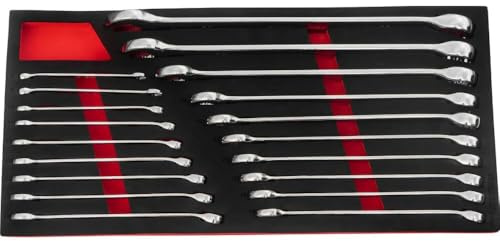 Combination Spanner Set XL Flank Drive Master Set 19 Pieces 8 – 32mm BOXO BX7001