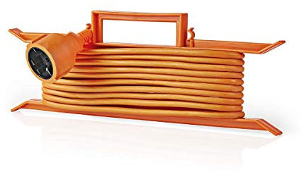 TronicXL Mini Kabeltrommer leer kabelorganizer Kabel Manager Organizer für Stromkabel Verlängerungskabel Werkstatt Garten DJ Aufbewahrung Aufroller Rasenmäher Strom Verlängerung Kabelrolle Rolle