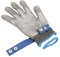 Mintice Handschuh schnittfest stechen beständig Schnittfester Stabbeständiger Edelstahl Draht Baumwolle Handgelenkschutz rostfreier Stahl Metall Mesh Metzger S Schutz 5 Ebene Fisch Arbeiten
