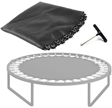 Ledph Sprungtuch Trampolin, Trampolinmatte Incl. Federspanner für Trampolin, Trampolin Tuch für Kinder ø 183 244 305 366 396 427 488cm, Ersatzteile für Trampolin Gestell,10ft/64 Buckles