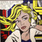 French Unicorn Poster M-Maybe / Roy Lichtenstein / Pop Art / Comics