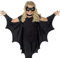 Hillylolly Cape de Chauve-Souris Enfant, Halloween Costume Chauve Souris, Déguisement Chauve-Souris, Costume Chauve Souris Enfant, Ailes de Chauve-Souris Vampire, pour Hauteur de 120 à 160 cm Enfant