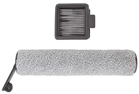 Zerodis Pieza De Repuesto para Cepillo De Aspiradora De Máquina De Suelo Compatible con Aspiradora De Máquina De Suelo H12 H12 MAX (1 Rollo De Cepillo, 1 Filtro)