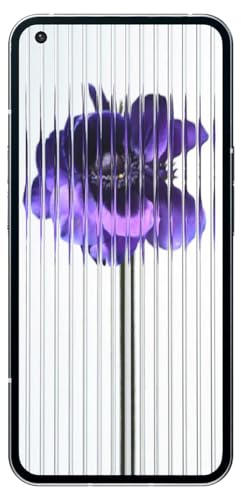 Nothing Phone (1) – 8 GB RAM + 256 GB, Glyph Interface, 50-MP-Dualkamera, Nothing OS, OLED-Display (6,55 Zoll, 120 Hz), schwarz, A063 (Generalüberholt)