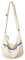 PRAGARI Canvas Messenger Bag Hobo Crossbody Bag for Women Shoulder Tote Handbag Vintage Aesthetic Travel Work, Weiss/opulenter Garten