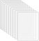 TNSLAND Juego de 10 láminas de acrílico de 2 mm de grosor, plexiglás transparente ultra transparente, placas acrílicas, placas de vidrio acrílico para marcos de fotos, proyectos, pintura, expositores