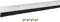 sourcing map Door Brush Bottom Sweep H-Shape Aluminum Alloy Base with 20mm PP Brush for Home, Industrial (900mm L x 45mm W, Silver)