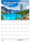 Reisezauber Kanada Planer DIN A2 Kalender für 2025 Canada Ottawa Reise Urlaub - Set Inhalt: 1x Kalender, 1x Weihnachtskarte (insgesamt 2 Teile)