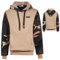 Beheizbare Hoodie Herren Baumwolle Langarm Beheizbare Pullover Beheizte Kapuzenpullover Drucken Elektrisch Beheizbare Sweatershirt mit Kapuze Erwachsene Bluse Tops Mantel mit Heizung Große Größen 2024