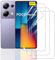 HonJenSeoa Protector de pantalla de película de hidrogel para Xiaomi Poco M6 Pro, 3 Piezas película protectora de TPU suave transparente HD Curva 3D de Cobertura Completa Sin Burbujas