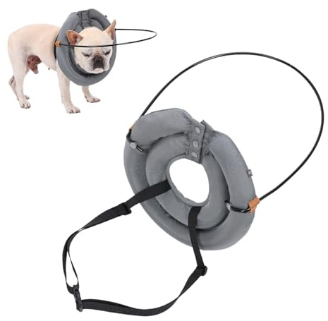 Blind Dog Halo Guiding Device, Protective Halo Dog Collar For Blind Dogs, Adjustable Pet Anti-Collision Ring Protective Collar, Comfortable Pet Supplies To Build Confidence For Vision Impairment Pets