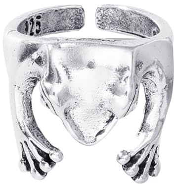 FOYTOKI Vintage Retro Style Men Finger Ring Adjustable Simple Ring for Men in Chic Design for Everyday Wear