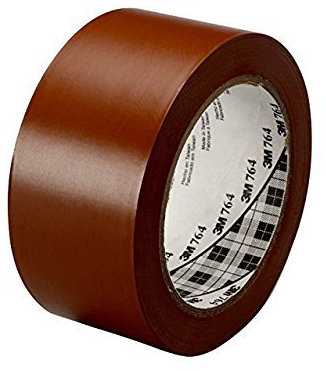 3M PVC-Klebeband 764i, 50 mm x 33 m, Braun (24-er Pack)
