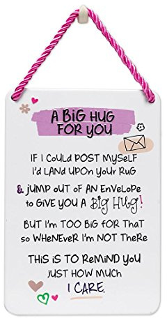 Inspired Words Plaque - A Big Hug For You Gift Ideas