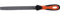 Bahco 1-143-08-1-2 Lima rettangolare con impugnatura da 200 x 20 x 3,3 mm taglio 1 1 pz.