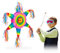 Relaxdays Piñata Estrella México sin Relleno, Papel, Multicolor, 62 x 54 x 8,5 cm, Color 5 cm, Pinata einzeln (10025181)