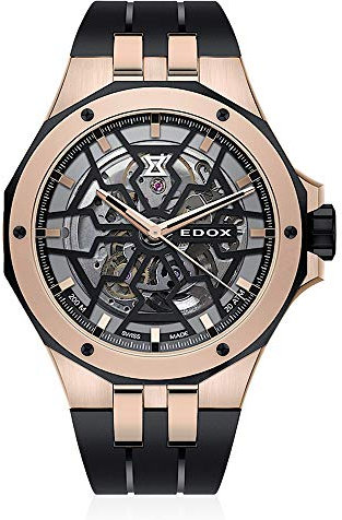 EDOX Herren-Armbanduhr Delfin Mecano Analog Automatik 85303 357RN NRN