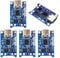 TP-4056 5V 1A TYPE C Micro USB Board Module for 18650 Lithium Battery Charging TP-4056 by HAYATEC (Pack Of 5)