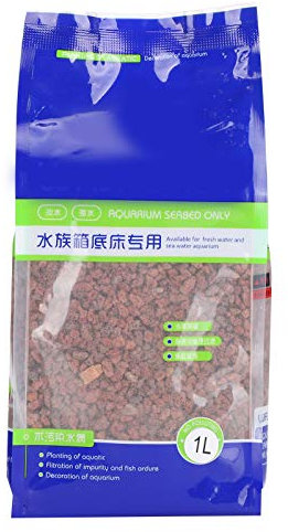 Zerodis 1L Aquarium Gravel River Rock, Aquarium Aménagement Paysager Gravier Sable Volcanique Réservoirs De Poissons Décoration Pierre Cailloux Colorfast Gravier Décoratif