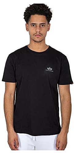 ALPHA INDUSTRIES Herren Backprint T Reflective Print T-Shirt