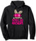 Après Ski Haserl - Skifahrerin Apres Ski Party Leo Print Pullover Hoodie