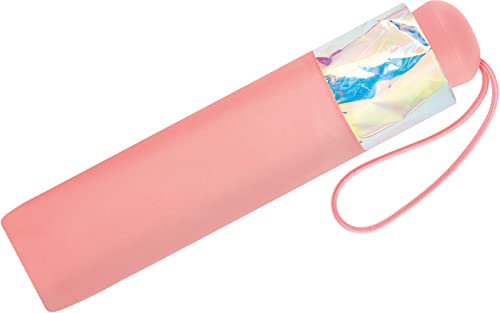 ESPRIT Mini Taschenschirm Handöffner Shiny Border - murex shell