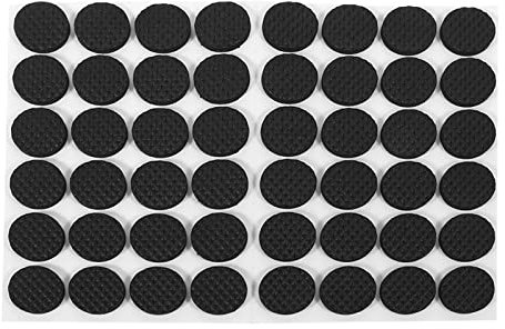 48Pcs Protective Pads,Non Slip Furniture Pads Gripper Feet Self Adhesive Rubber Floor Protectors Furniture Grippers for Furniture Legs,Self Adhesive Rubber Feet,Floor Protector