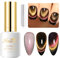 Imtiti Smile Nagellack, Rosa, 15 ml, magnetischer Nagellack 9D Cat Eyes Glitter mit Magnetstab für Nagelstudio