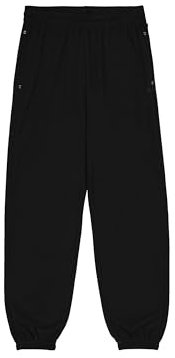 Champion Legacy C-Tech W (117587) -Quick-Dry Micro Polar Fleece Elastic Cuff Pantaloni da Tuta, Nero (NBK), XS Donna