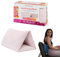 Brookstone HUG'ZZZ Soft Pillow | Microwaveable Gel Pack for Warming Sensation, Comfort & Support | Flexible Fold, Roll, or Wedge Pillow for Cozy Support | Perfect Sitting, Napping, or Hugging Pillow