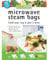 AMK® Toastbags Quickasteam Microwave Steam Bags Large 25 Pack Vegetables Fish Poultry Cooking Steaming Retains Nutrients Healthy Fast