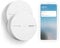 Netatmo Pack 2 Intelligente Rauchmelder, 10 Jahre Batterie, Automatisierte Tests, Verbundener Alarm ohne Zwischenhändler, Zertifiziert nach EN14604 und NF, NBU-NSA-EC