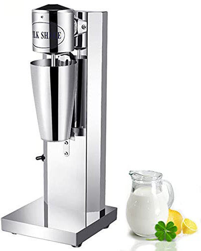 Commercial Milkshake Machine Electric Drink Mixer with Speed Adjustable, Smoothie Milk Ice Cream Blender, Cup Single Head
