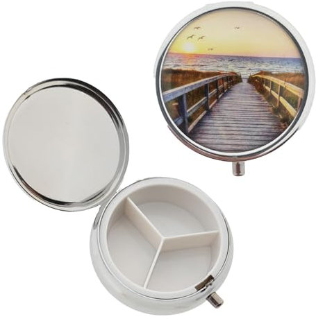 Pillendose Tablettendose (Seebrücke)