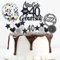 DazzJoy 19 Stk Tortendeko 40. Geburtstag für Frau und Mann - Alles Gute zum 40. - Cake Topper mit Geburtstagskerzen - Kuchendeko für Frauen