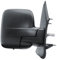 Driver Right Side Door Wing Mirror O/S Electric and Heated without Signal Light for Renault Trafic Nissan NV300 2014-2021 Vauxhall Vivaro 2014-2019