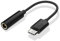 Adaptateur de casque de type C vers 3 5 mm USB type C vers 3 5 mm pour plusieurs appareils et facile à transporter
