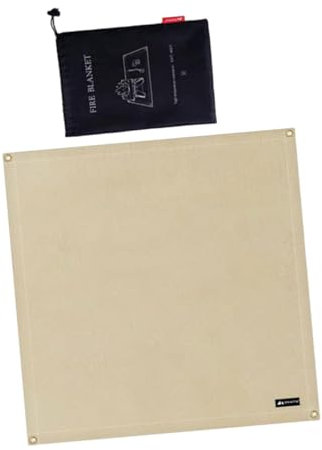 TOYANDONA Feuerfeste Fiberglasmatte Grillunterlage Für Außenbereich Picknick-schutzmatte Hitzebeständig Und Langlebig