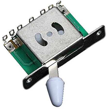 PAGJHRFJG 1 Pcs 5 Way Pickup Selector Switch for Tele Strat Replacement