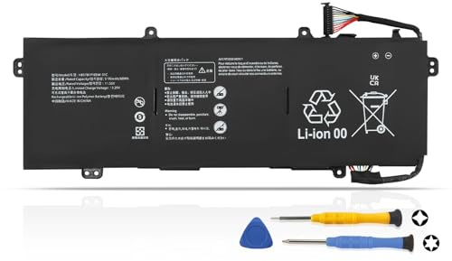 K KYUER 60Wh HB5781P1EEW-31C Laptop Batterie pour Hua-wei MateBook D 16 (Year 2022/2023) 16-inch Series MateBook D16 RLEF-X RLEF-16 Space Gray 16GB RAM 512GB 256GB 1TB SSD Storage i5 i7 i9 Processor