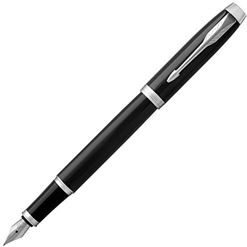 PARKER 1975591 Fountain Pen, IM, Black Ct, Fine Point, Gift Box, Authentic Imported